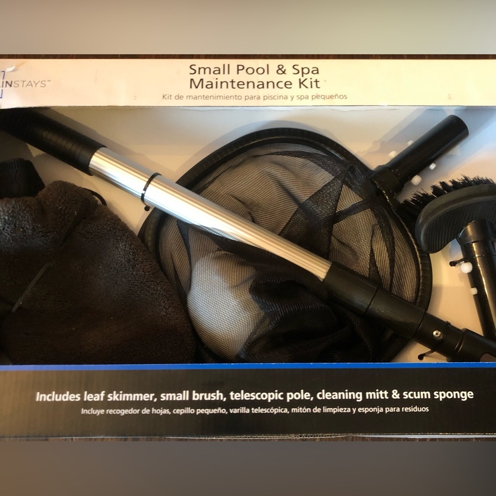Small pool and spa maintenance kit by Mainstays new in the box NIB - Picture 4 of 12